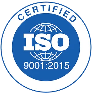 empresa certificada UNE-EN-ISO 9001-2015
