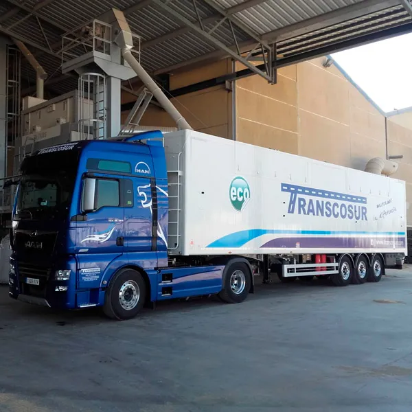 transporte de cereal ecologico